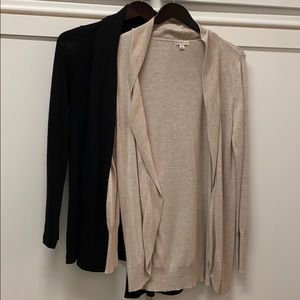 Set of 2 lightweight cardigans